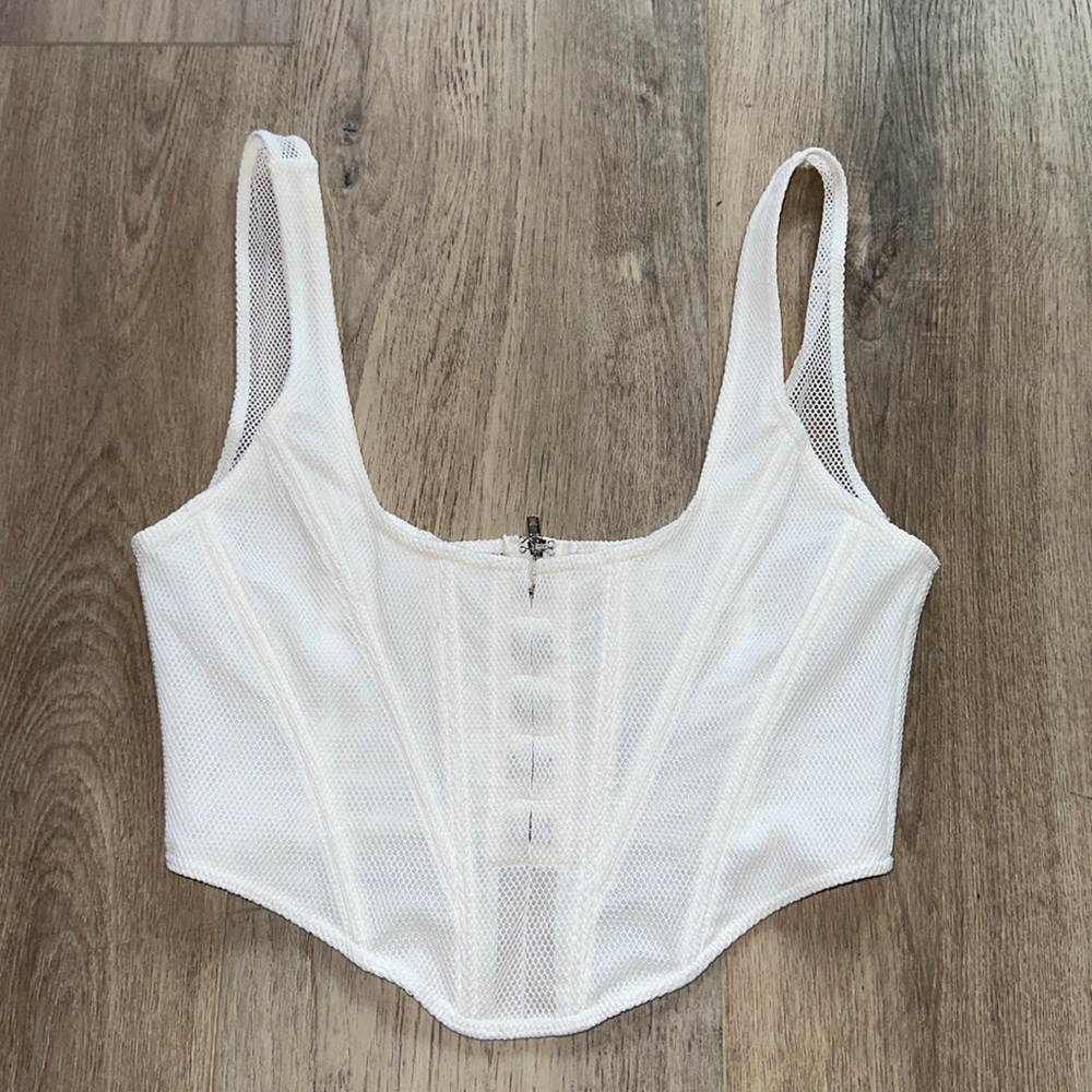 White Fox Boutique Corset Top